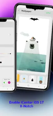 iCenter iOS 17 X-Notch android App screenshot 0