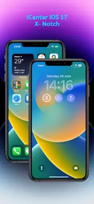iCenter iOS 17 X-Notch android App screenshot 3